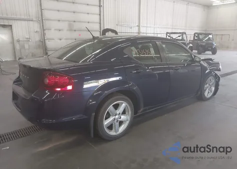 2013 Dodge Avenger Se z USA, uszkodzony, nr VIN 1C3CDZAB9DN657589